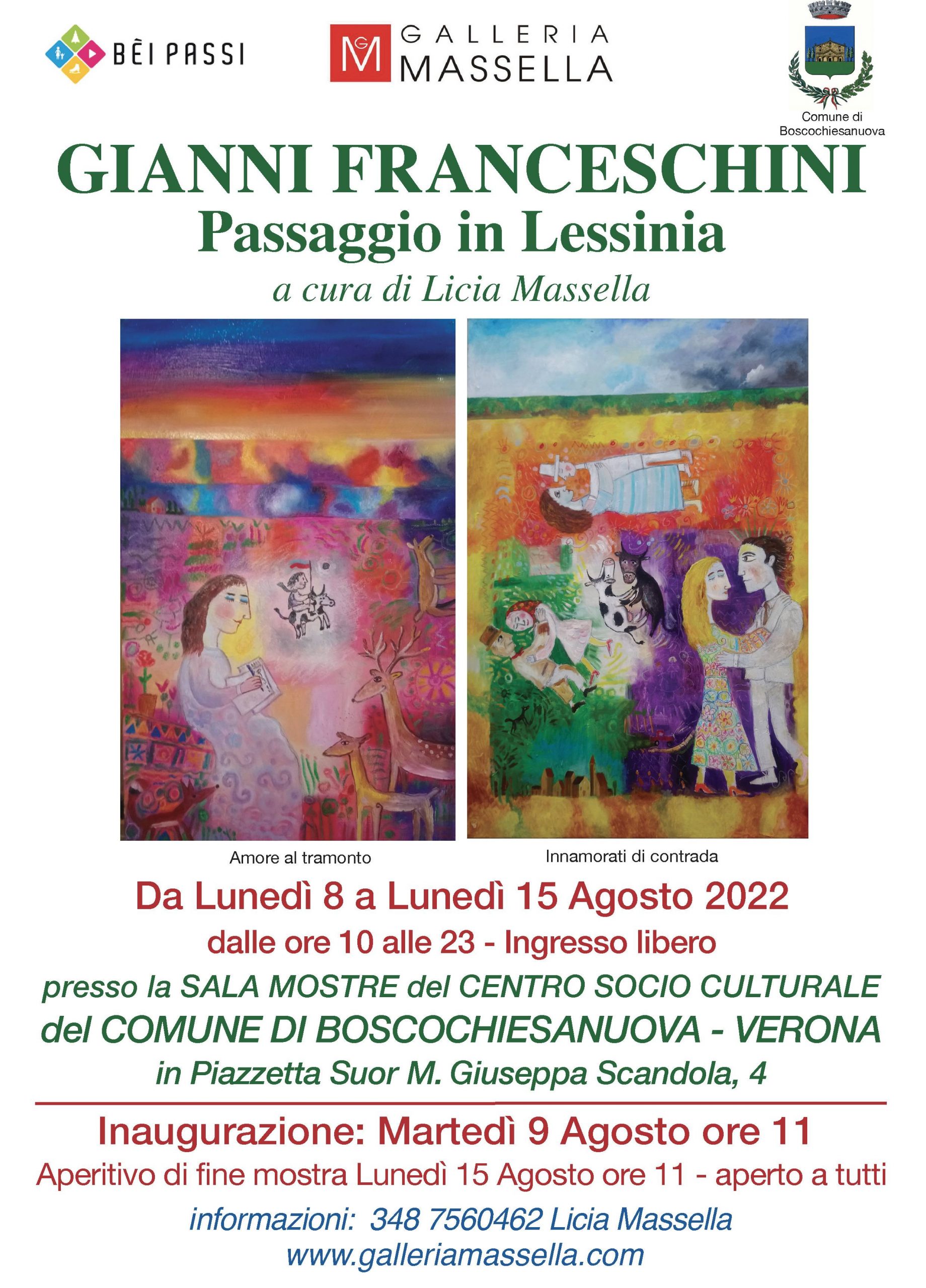 8 15 agosto mostra Franceschini Massella