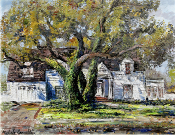 CASCELLA_Giardino di Carmel_prima metà anni 60_olio su tela_70 x 90 cm ridotta