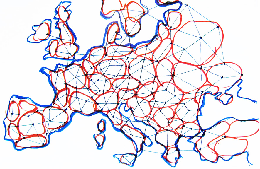 Continent City Europe_Yona Friedman 1960_1994_courtesy Friedman Studio_