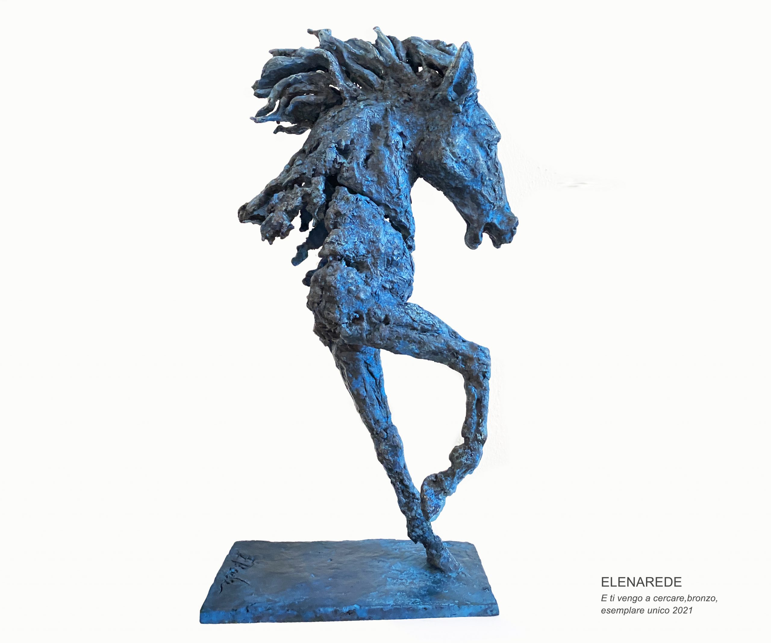 E TI VENGO A CERCARE, 2021, BRONZO copia