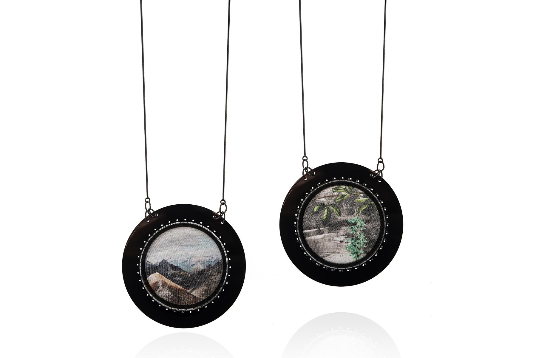 ESH Gallery-Chiara Scarpitti-Anthropocene-pendant-silver-silk-plexiglass (1)