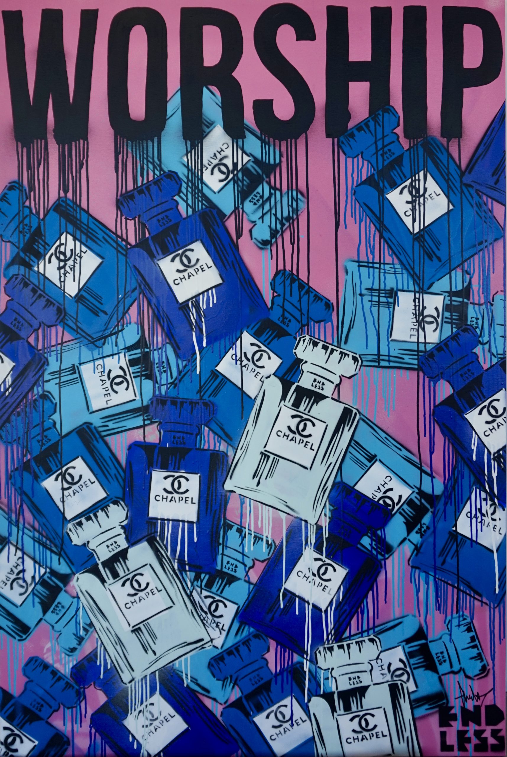 Endless, Raining Chapel Worship, 2021, Cris Contini Contemporary