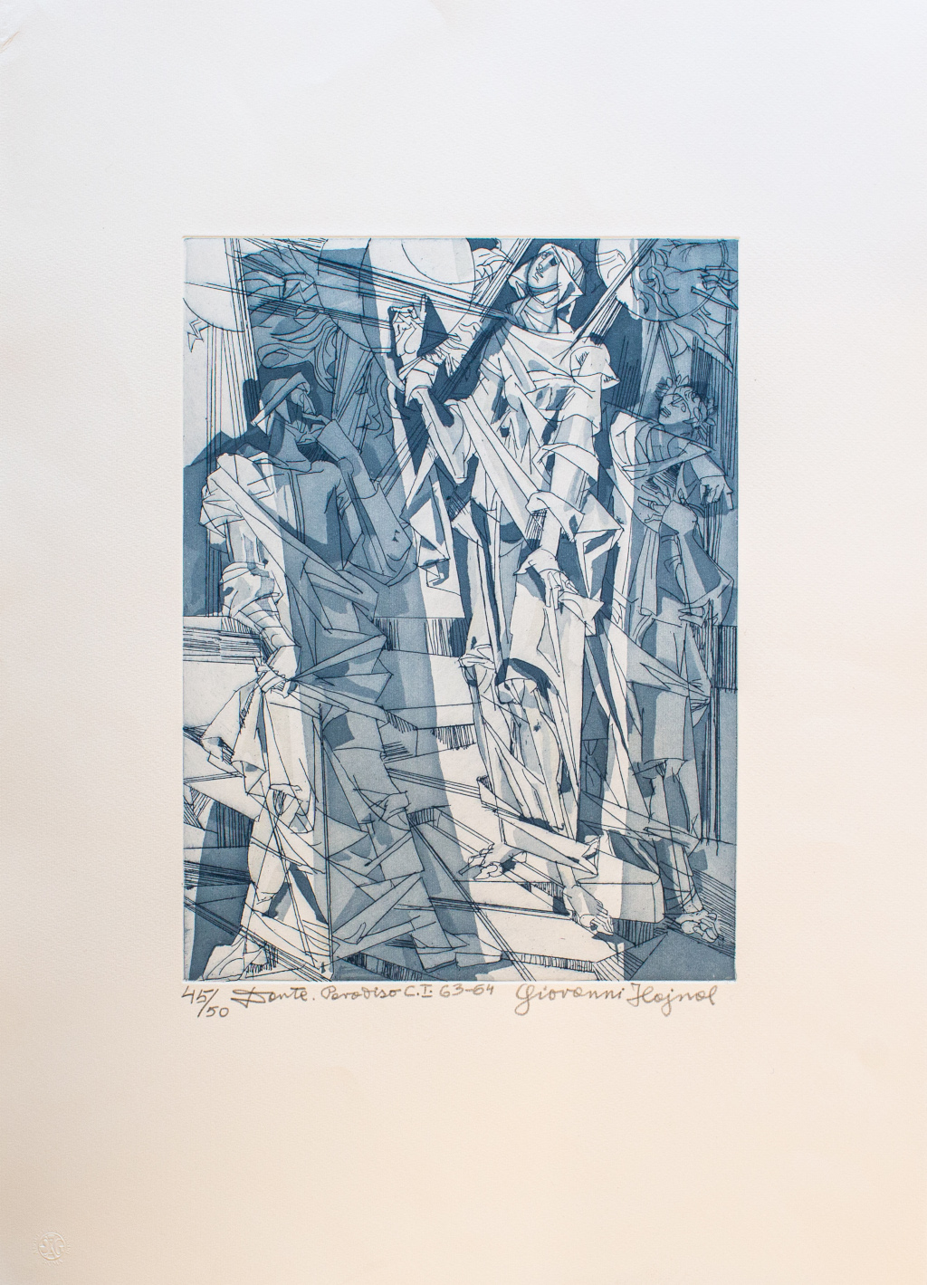 Giovanni Hajnal, Beatrice, acquaforte, 1982-2004