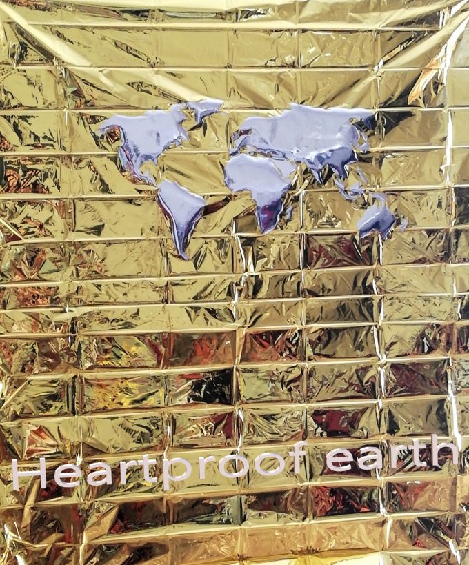 Heartproof Earth titolo grafica Francesca Tagè