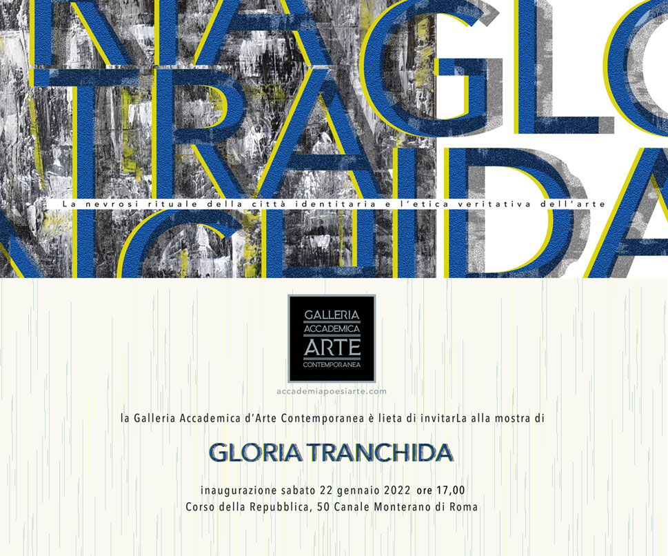 Invito mostra Gloria Tranchida