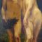 Jules Pierre Van Biesbroeck, Adamo ed Eva, olio su tela incollata su faesite, 207,3×95,6 cm (Copia)