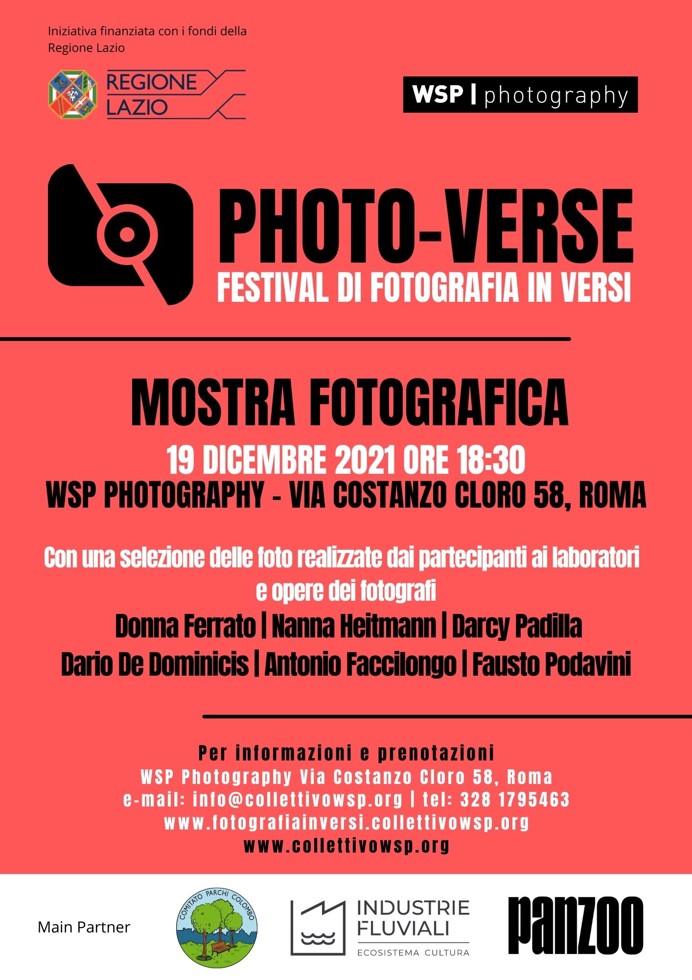 LOCANDINA MOSTRA PHOTOVERSE