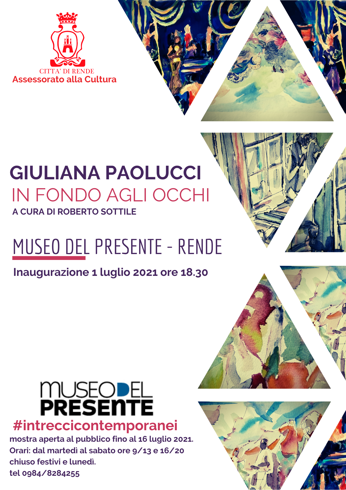 LOCANDINA PAOLUCCI MUSEO DEL PRESENTE