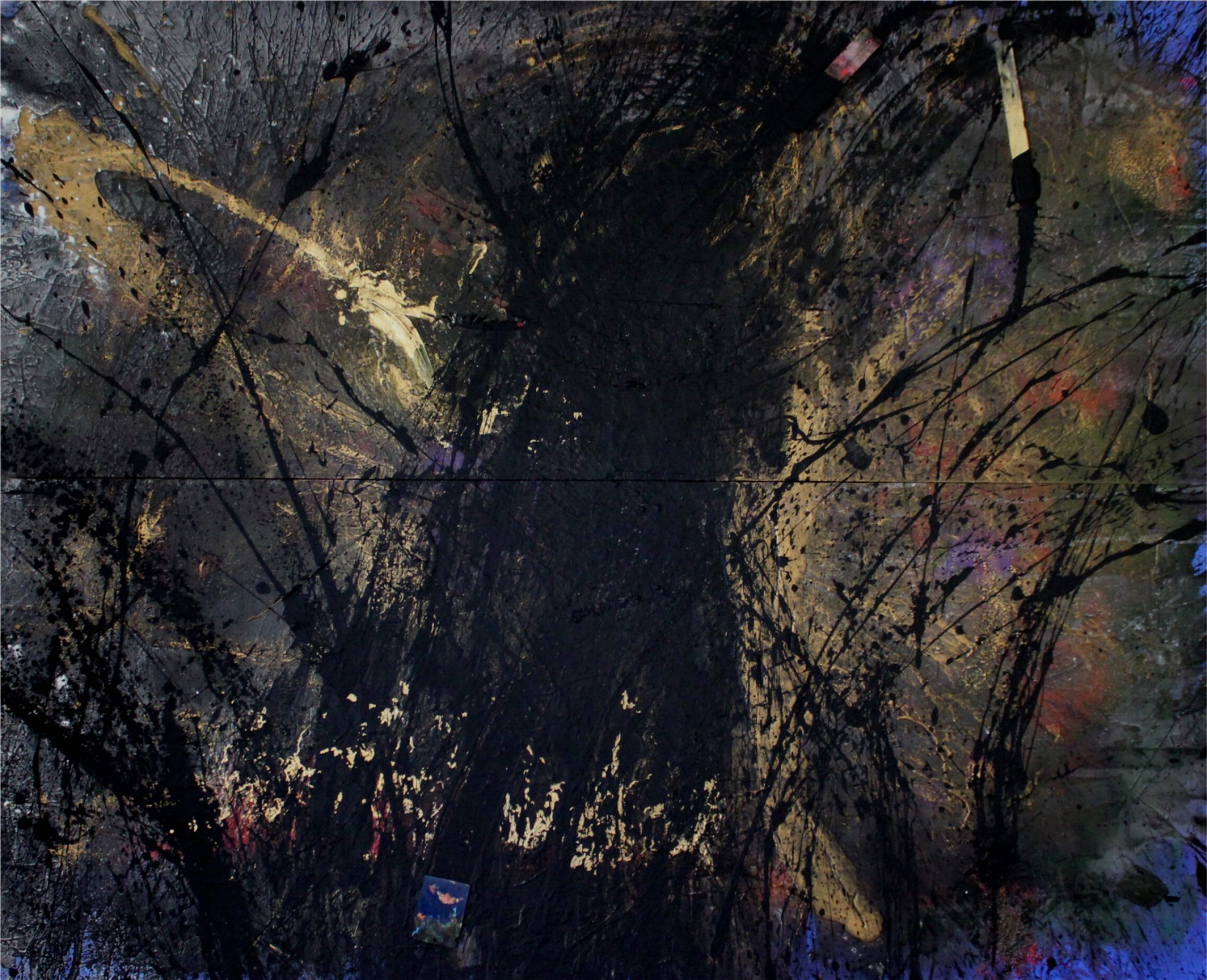 L'ULTIMO PASSO DI DANZA ( Requiem for Emilia)-2021-mt.2,00x0,80 x 2.