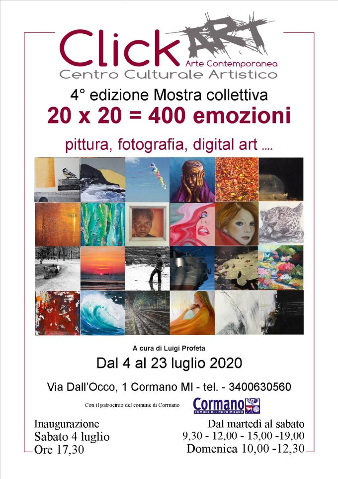 Locandina 20 x 20 = 400 emozioni 3° edizione COPIA OK