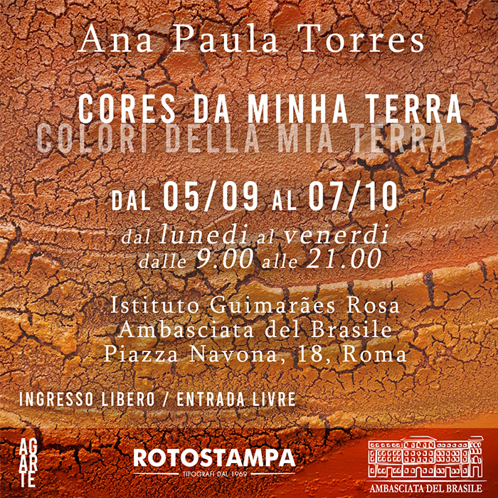 Locandina Cores da minha Terra - Ana Paula Torres (AGARTE)
