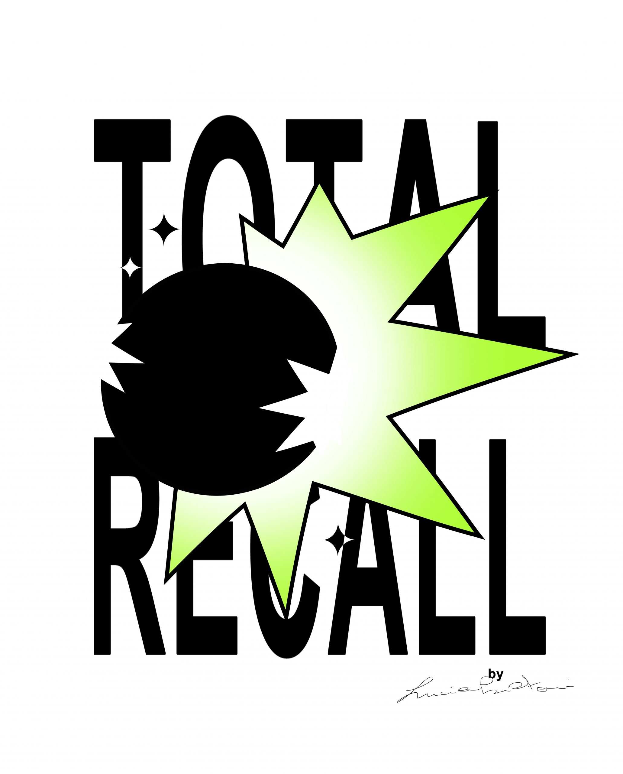 Logo TotalRecall, Design by Lucia Cristiani