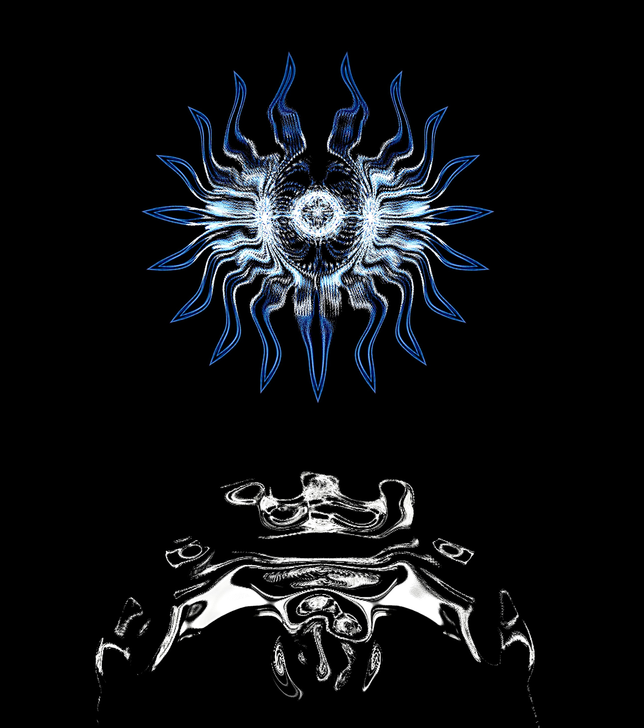 Mario Liguigli - Dilatazione 1, stampa su carta cotone