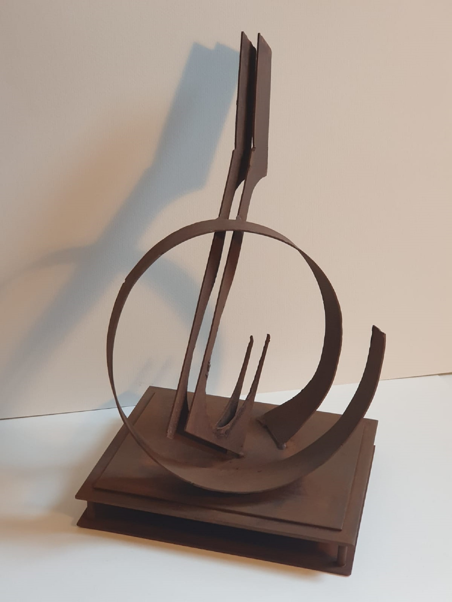 Mirta Carroli 'Tre Selve' acciaio cor-ten