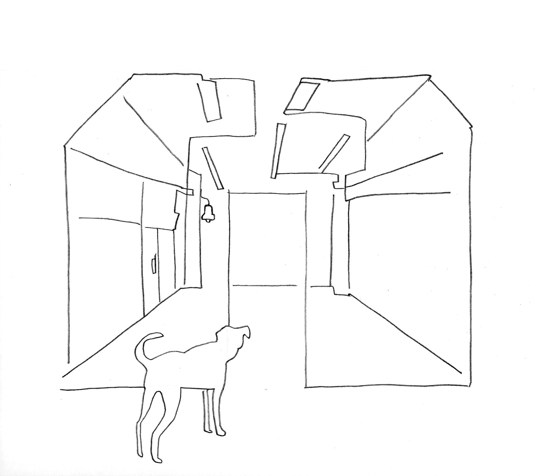 N despotovic Untitled (Boccanera Gallery) 2020 matita su carta 29 x 21 cm ICONA 1