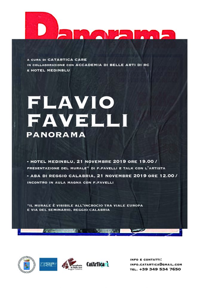 'PANORAMA' - FLAVIO FAVELLI _ locandina web