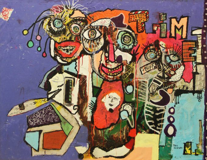 PaulKostabi_Time_2019_OlioSuTela_cm127x170