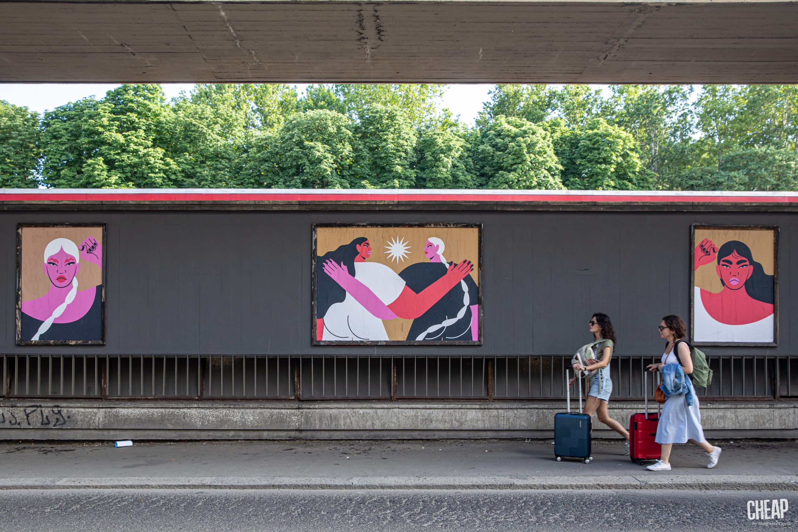 TACI, anzi parliamo | foto di Margherita Caprilli |CHEAP MURO BACHECHE logo-36