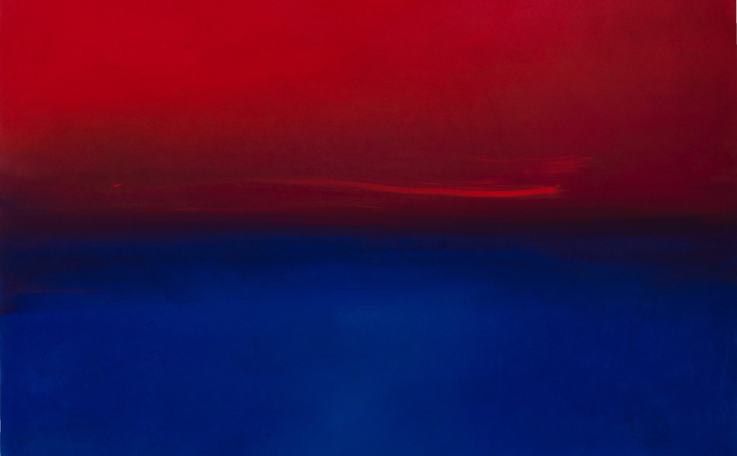 Via di mezzo acrilico e pastello su carta