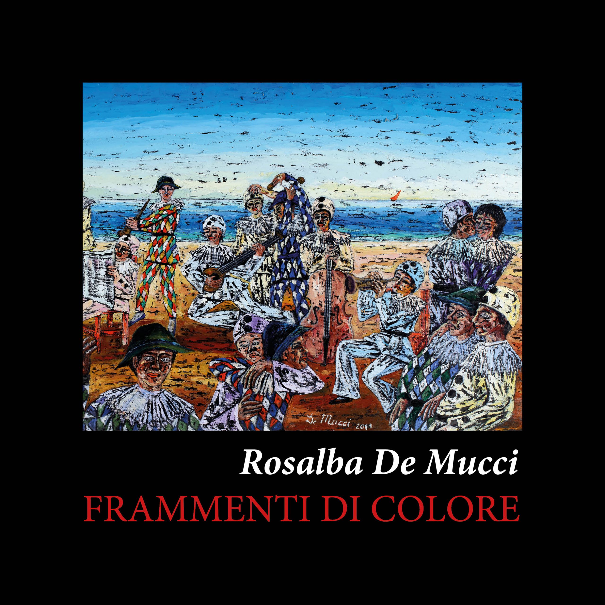 copertina - PARTICOLARE DELL' OPERA - CATALOGO ROSALBA DE MUCCI