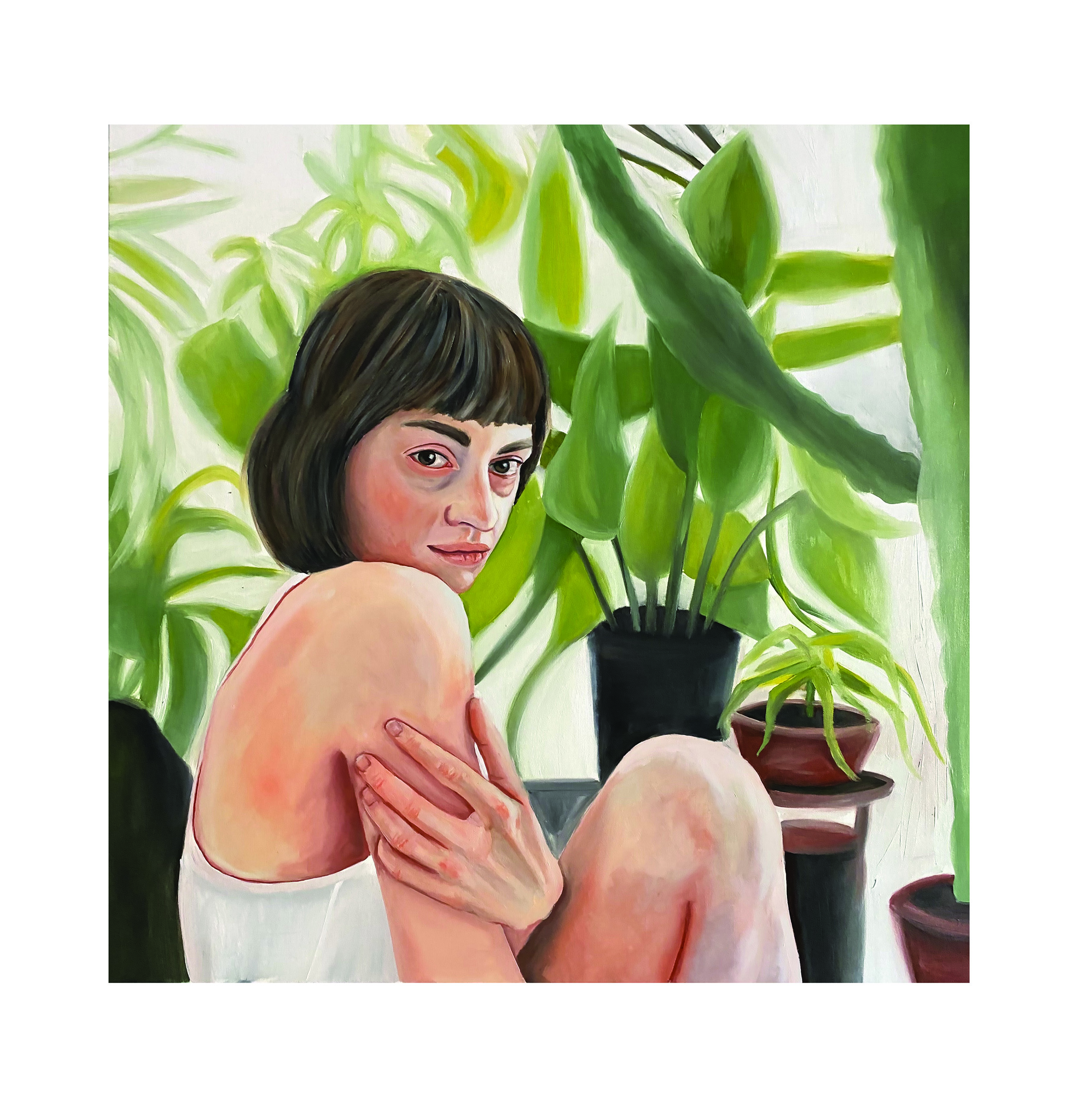 laura Corre olio su tela