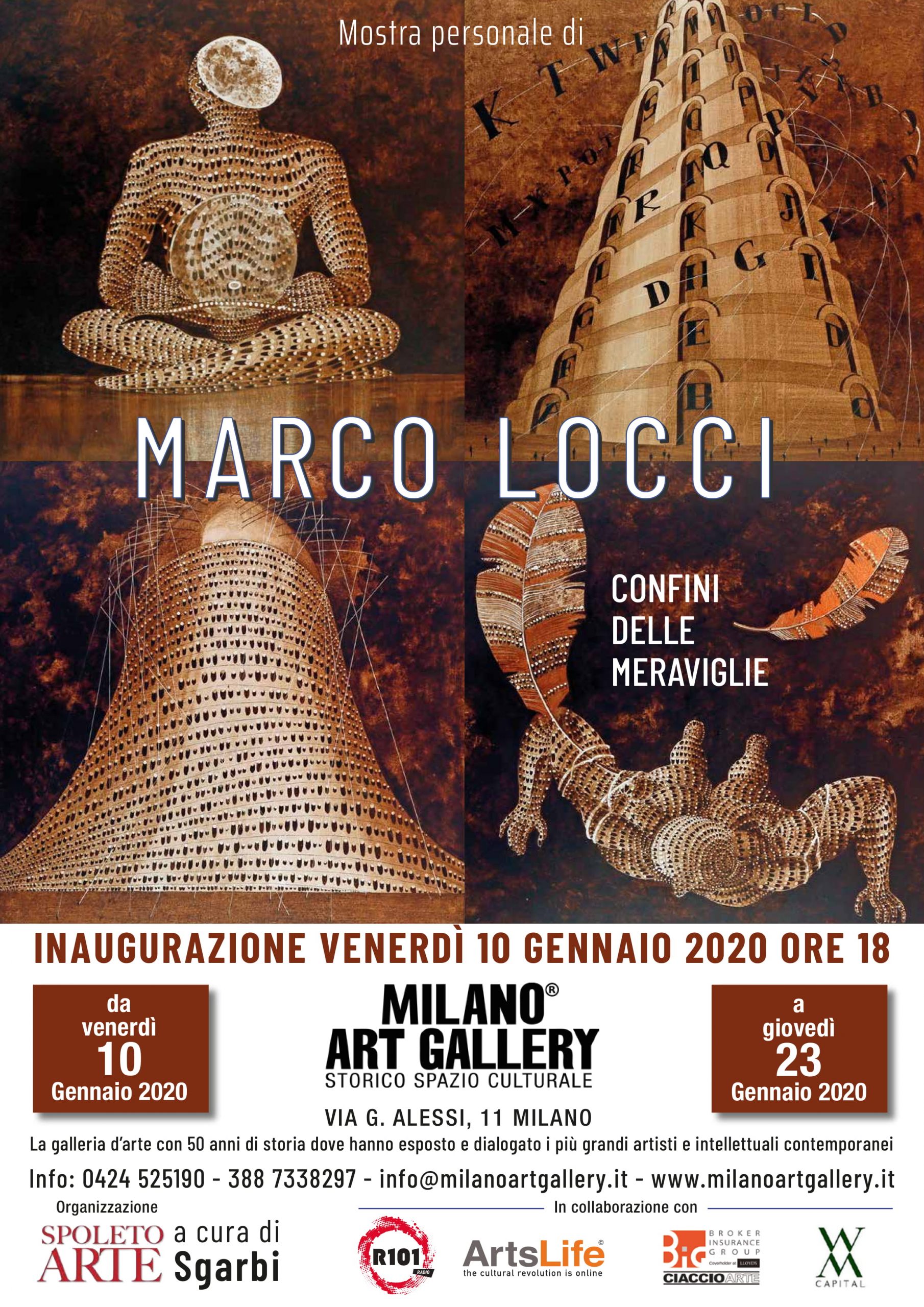 locandina mostra LOCCI MAG