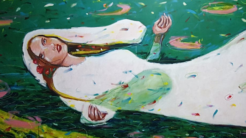 ophelia-tecnica-mista-su-tela