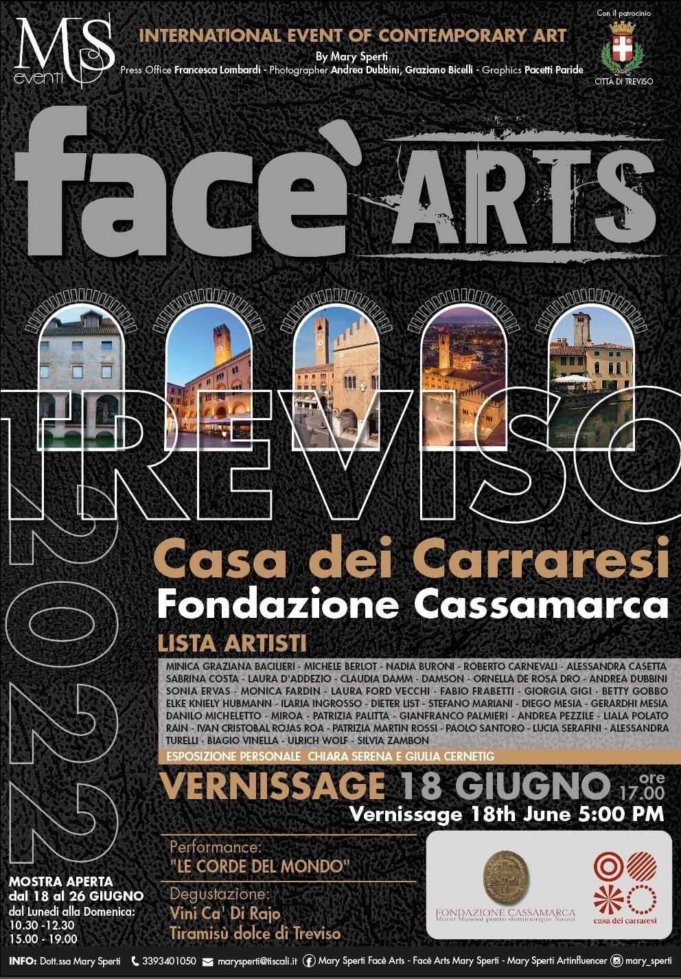 rid. Treviso Face' Arts 2022